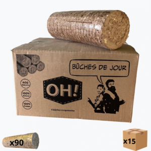 pack-découverte-de-bûche-densifiée pack découverte de bûches densifiées gard'bois